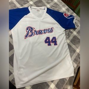 Atlanta Braves Hank Aaron Jersey size  XL